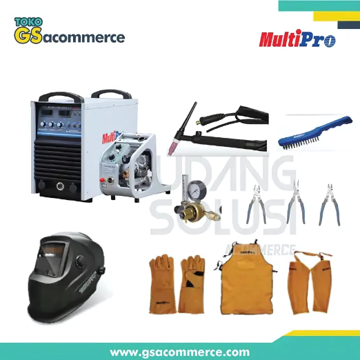 COMPLETE SET WELDING MULTIPROCESS MIG-MAG-MMA 500NX G-TY (OTF 05M) OPEN TYPE FEEDER