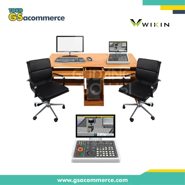 CNC SIMULATOR STATION WITH FANUC TRAINING SYSTEM